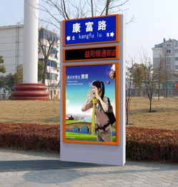 指路牌燈箱 多樣款式與靈活選址，廣告傳媒的創新載體
